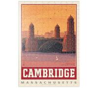 MyPuzzle Villes Universitaires Américaines : Cambridge, MA - Premium 200 Pièces Puzzle - Collection spéciale MyPuzzle de Anderson Design Group