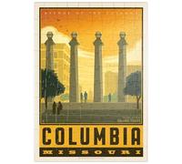 MyPuzzle Villes Universitaires Américaines : Columbia, MO - Premium 100 Pièces Puzzle - Collection spéciale MyPuzzle de Anderson Design Group