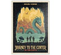 MyPuzzle Voyage Au Centre De La Terre : Jules Vern - Premium 100 Pièces Puzzle - Collection spéciale MyPuzzle de Anderson Design Group
