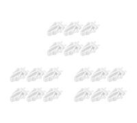 Myqqhbs Lot de 18 pinces à légumes pour cage à oiseaux pour perroquets et légumes