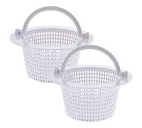 Myqqhbs Lot de 2 paniers de rechange pour skimmer de piscine - Pour piscine hors-sol à travers le mur