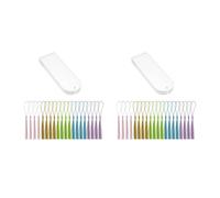 Myqqhbs Lot de 40 marque-pages vierges en acrylique transparent avec 40 petits pompons