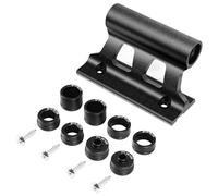 Myqqhbs Support de Fourche de VéLo Le VléO Tout Terrain Support de Fourche à DéGagement Porte-VéLo de Camion Porte-Bagages à Pince Fixe avec Traversant Noir