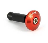 MYRA EMBOUTS GUIDON PLATS 13 ET 17 ANODISÉS - EMBOUTS GUIDON PLATS 13 ET 17 ANODISÉS - ORANGE