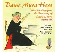 Myra Hess - Enregistrement Live 1949University of Illinois [Import]