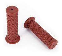 MYRA POIGNÉES MOTO BALLON DIAMOND VINTAGE GRIP - POIGNÉES MOTO BALLON DIAMOND VINTAGE GRIP - ROUGE