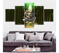 Myrdsio Impression Sur Toile 5 Parties Image Imprimée Sur Toile Anime Boy 5Pcs Impressions Poster Peinture Décoration Murale 150×80Cm Avec Cadre Artwork Peinture