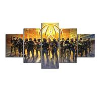 Myrdsio Impression Sur Toile 5 Parties Image Imprimée Sur Toile Cs Game Global Peinture Décoration Murale 150×80Cm Avec Cadre Encadrée Prêt À Accrocher Artwork La Peinture