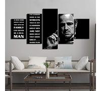 Myrdsio Impressions Sur Toile 5 Panneaux Muraux Affiche De Film Tableau Decoration Murale Tendu Sur Chassis Encadrée,Toile Salon Tableaux Murale Decoration