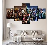 Myrdsio Impressions Sur Toile 5 Panneaux Muraux Affiche De Personnages De Film Tableau Decoration Murale Tendu Sur Chassis Encadrée,Toile Salon Tableaux Murale Decoration