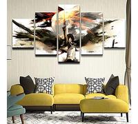 Myrdsio Impressions Sur Toile 5 Panneaux Muraux Anime Tableau Decoration Murale 150×80Cm,Tendu Sur Chassis Encadrée,Moderne Toile Salon Tableaux Murale Decoration