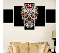 Myrdsio Impressions Sur Toile 5 Panneaux Muraux Scène De Personnage De Jeu De Film Tableau Decoration Murale 150×80Cm,Tendu Sur Chassis Encadrée,Moderne Toile Salon Tableaux Murale Decoration