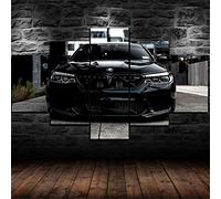 Myrdsio Peinture Murale D'Art L'Image 5 Pièces Impression Sur Toile Intissée M5 Super Car Moderne Salon Appartement Domicile Décoration Modulaire Poster Mural Encadré