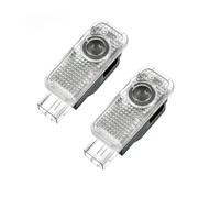 MYRFCSA Projecteur de Porte de Voiture, Pour BMW X3 E83,F25 2005-2018 Lumière de Porte de Voiture Eclairage LED de Bienvenue avec Logo