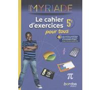 Myriade Le cahier d'exercices pour tous 5e