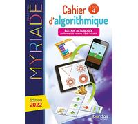 Cahier D'algorithmique Cycle 4 Myriade