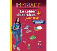 Myriade 4e - Le Cahier D'exercices Pour Tous