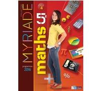 Myriade Mathématiques 5e Cycle 4 - Manuel De L'élève