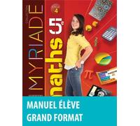 Myriade Mathématiques 5e Cycle 4 - Manuel De L'élève
