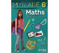 Myriade Maths 6e 2021 Manuel élève Marc Boullis (Collection dirigée par), Maxime Cambon (Auteur), Virginie Gallien (Auteur), Elodie Herrmann (Auteur), Stéphane Percot (Auteur), Axelle Soto (Auteur)