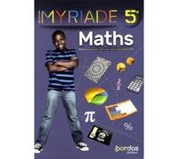 Myriade - Mathématiques 5e - Manuel élève - Edition 2021