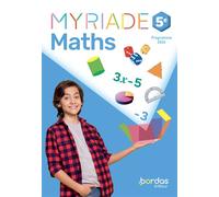 Myriade - Maths 5e - 2026 - Manuel - élève - Marc Boullis - Bordas - broché - Scolaire / Universitaire