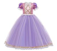 MYRISAM Robe de Sofia de Carnaval Déguisements Filles Princesse Costume de Raiponce Enfants Conte de Fée Halloween Cosplay Noël Robe de Soirée Cérémonie Anniversaire Photographie 3-4 ans