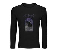 MYRKUR Juniper Mens Relapse Records Men's Tee Crewneck Long Sleeve Unisex 100% Cotton T Shirt Black L
