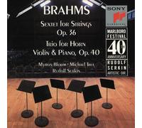 Myron Bloom Brahms: Sextet, Op. 36 / Trio for Horn, Violin & Piano (CD)