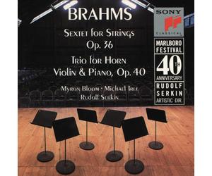 Myron Bloom Brahms: Sextet, Op. 36 / Trio for Horn, Violin & Piano (CD)
