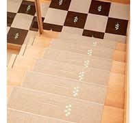 MyrRhe Glow in The Dark Night Lot de 5 tapis pour escaliers auto-adhésifs - Protection antidérapante intérieur/extérieur pour enfants, personnes âgées, chiens - Cherry4