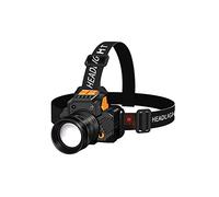 MyrRhe Lampe Frontale COB à capteur Rechargeable - Lampe Frontale LED Super Brillante avec Chargement USB