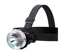 MyrRhe Lampe Frontale - Résistante à l'eau, réglable pour Tous Les âges, idéale pour la Course, la randonnée, la Lecture, Le Camping et Plus Encore