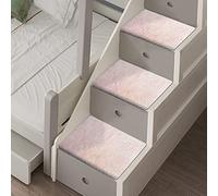 MyrRhe Tapis d'échelle pour lit simple mezzanine, antidérapant, réutilisable, 3 pièces, 44 x 28 cm