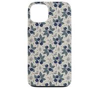 Myrtille Botanique Folk Motif Nature Jardin Cuisine Coque pour iPhone 13