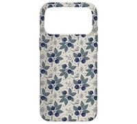 Myrtille Botanique Folk Motif Nature Jardin Cuisine Coque pour iPhone 17 Pro Max
