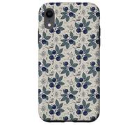 Myrtille Botanique Folk Motif Nature Jardin Cuisine Coque pour iPhone XR