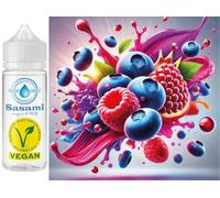 Myrtille framboise - Blueberry Raspberry arôme concentré - Vegan - Sasami - 10 ml