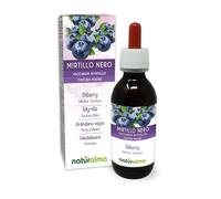 Myrtille ou Airelle noire (Vaccinium myrtillus) fruits Teinture Mère sans alcool Naturalma - Extrait liquide gouttes 120 ml - Complément alimentaire - Végétalien ou végan