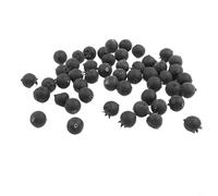 Myrtilles artificielles réalistes pour décoration d'intérieur - 50 pièces de fruits en mousse haute densité, 2 cm chacun pour maisons de poupées, jardins miniatures et arrangements d'exposition