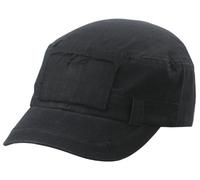 Myrtle Beach Badge Miltary Casquette au Look Castro - Noir -