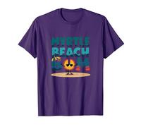 Myrtle Beach Bum Vacation Sun Fun Beach Cadeau pour Amoureux de la Plage T-Shirt, Homme, Violet, XXL