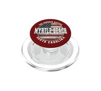 Myrtle Beach Caroline du Sud, Drapeau américain Vintage PopSockets PopGrip pour MagSafe