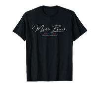 Myrtle Beach États-Unis Caroline du Sud T-Shirt Graphique avec Valeur