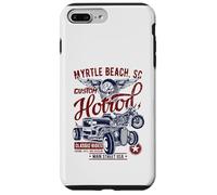 Myrtle Beach SC Vintage Hotrod Voiture et Moto Coque pour iPhone 7 Plus/8 Plus