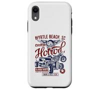 Myrtle Beach SC Vintage Hotrod Voiture et Moto Coque pour iPhone XR