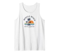 Myrtle Beach South Carolina Vintage Vacation Débardeur