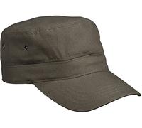 MYRTLE BEACH Tendance Military Army Casquette en toile coton résistant robuste - Vert - One Size