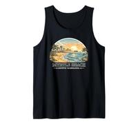 Myrtle Beach Vintage Sunset Retro, Caroline du Sud Débardeur