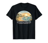 Myrtle Beach Vintage Sunset Retro, Caroline du Sud T-Shirt